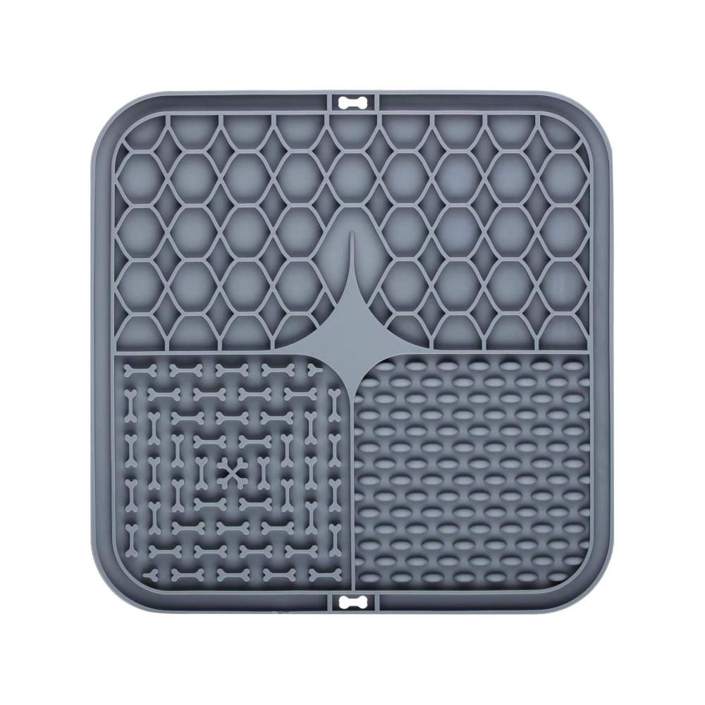 Pet Slow Feeder Lick Pad with Suction Cups Calming Mat