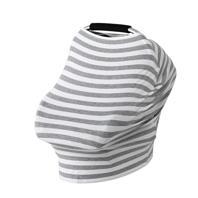 Baby Cotton Stroller Cover Soft Nursing Cover for Breastfeeding High Stretchy