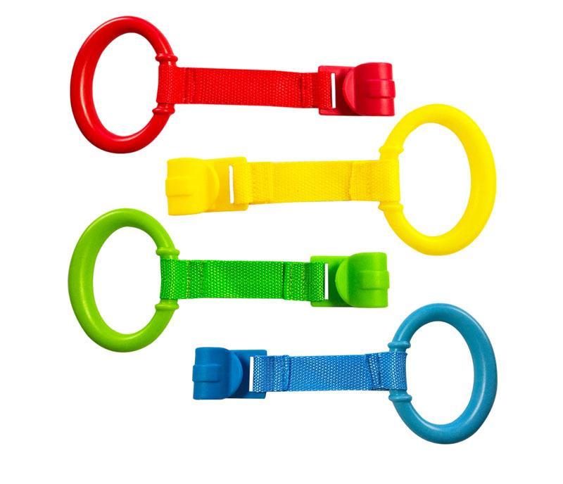 Baby Crib Playpen Pull up Rings Walking Exercises Assistant