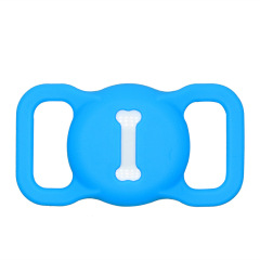 Soft Silicone Airtag Dog Collar Holder Anti-Lost
