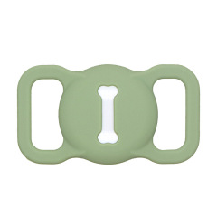 Soft Silicone Airtag Dog Collar Holder Anti-Lost