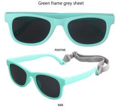 Flexible Newborn Baby Sunglasses with Strap Lightweight Bendable