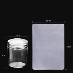 3.8 Straight large transparent stamp