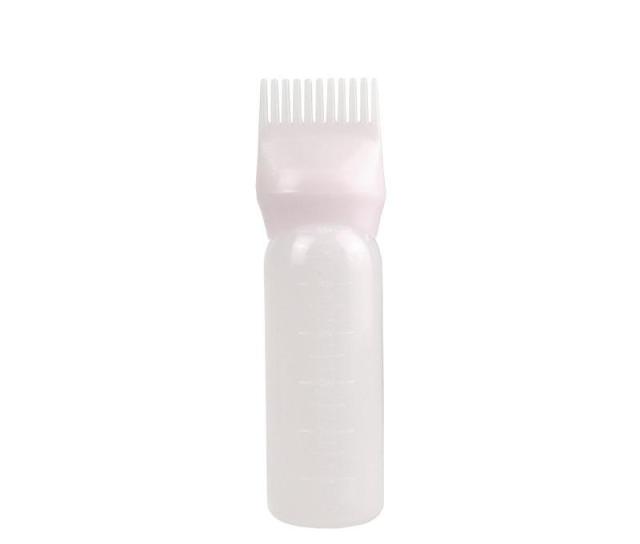 Hair Dye Bottle Applicator Tools Root Comb Brush for Hair Oiling