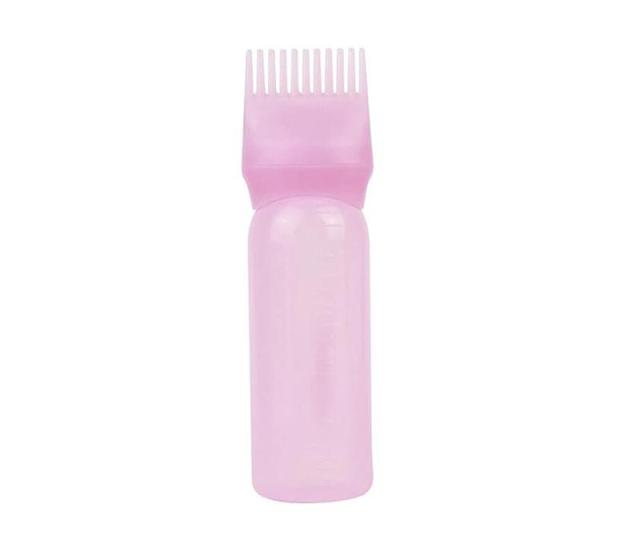 Hair Dye Bottle Applicator Tools Root Comb Brush for Hair Oiling