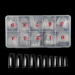 500pcs French Transparent