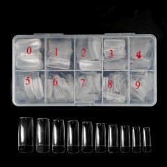 500pcs Half Stick Transparent