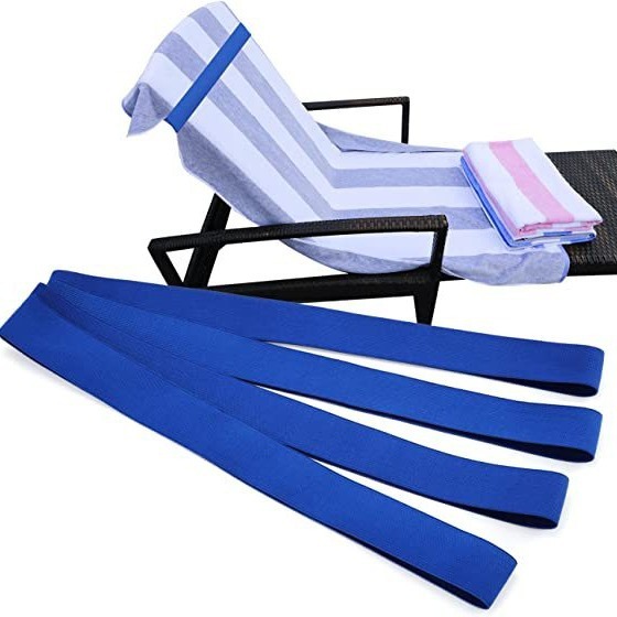 High Elastic Beach Towel Clips Bands Windproof Towel Holder