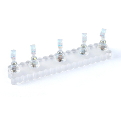 Transparent bottom + aurora support 5 pcs DT001-2