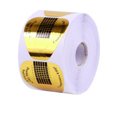 500pcs Nail Art Horseshoe Paper Holder