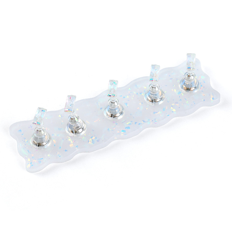 Aurora Nail Display Stand Nail Holder for Painting Practice Magnetic