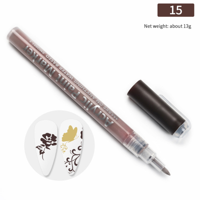 Nail Art Pens Set Point Liner Pen Dotting Tools Acrylic Paint