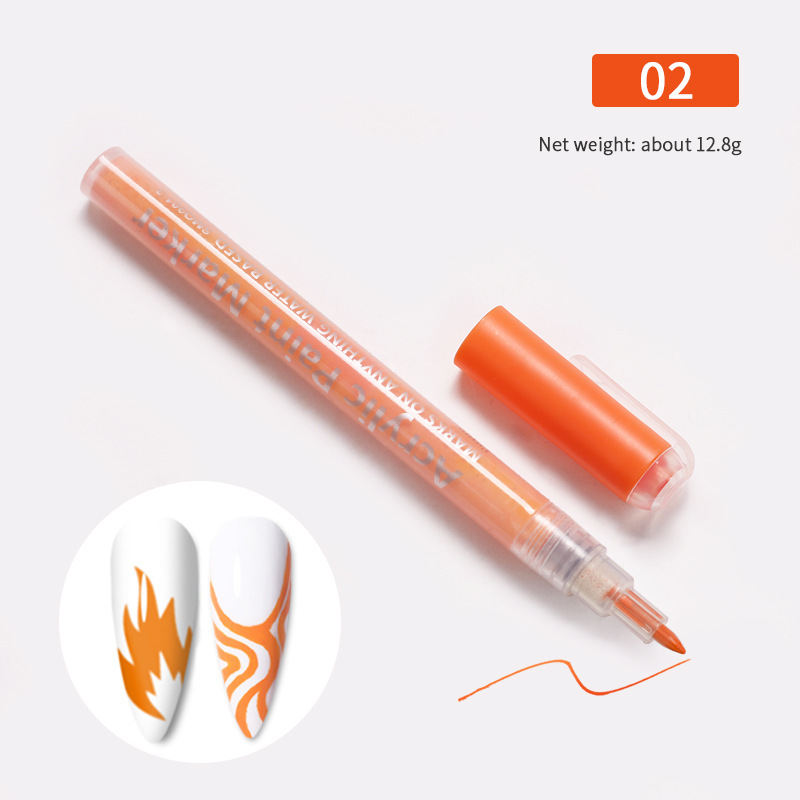 Nail Art Pens Set Point Liner Pen Dotting Tools Acrylic Paint