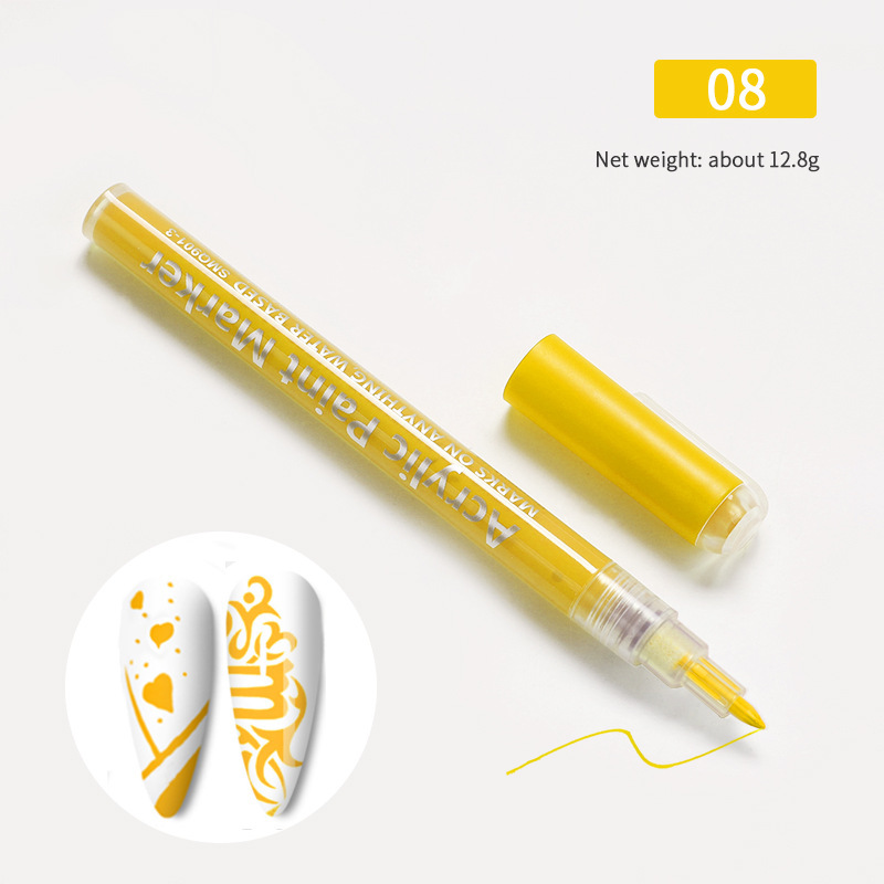 Nail Art Pens Set Point Liner Pen Dotting Tools Acrylic Paint