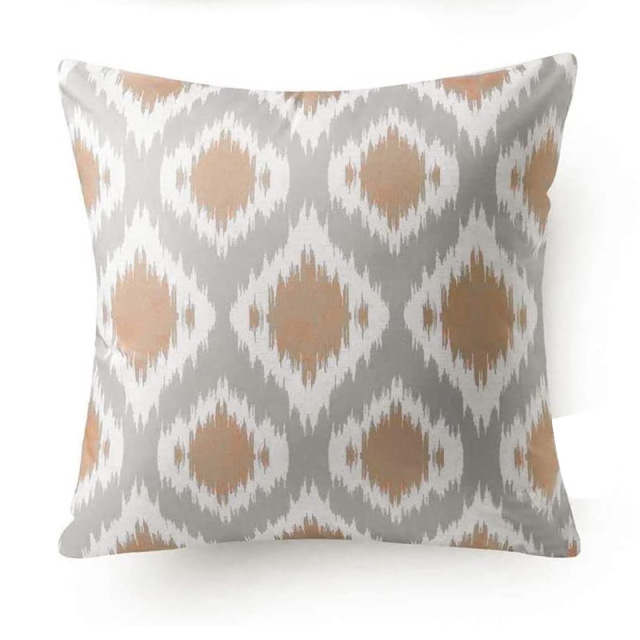 Leaf Geometric Throw Pillow Cover Decorative Cushion Cover