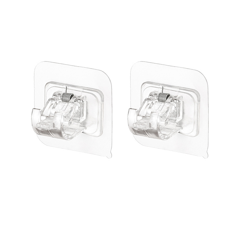 No Drill Curtain Rod Brackets Self Adhesive Curtain Rod Holder