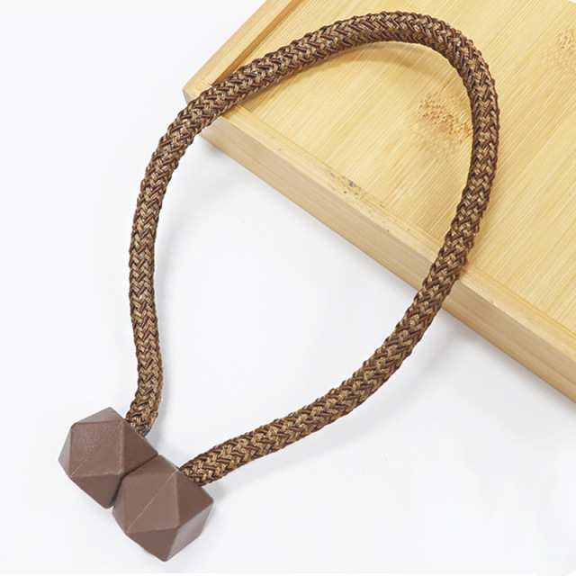 Magnetic Curtain Tiebacks Thicker Twist Rope Decorative