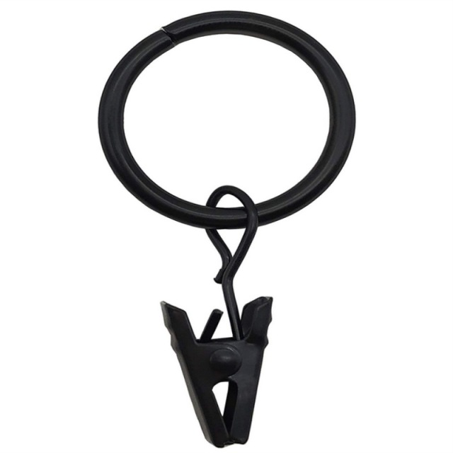 Curtain Drapery Clips with Rings Durable Plating Rustproof