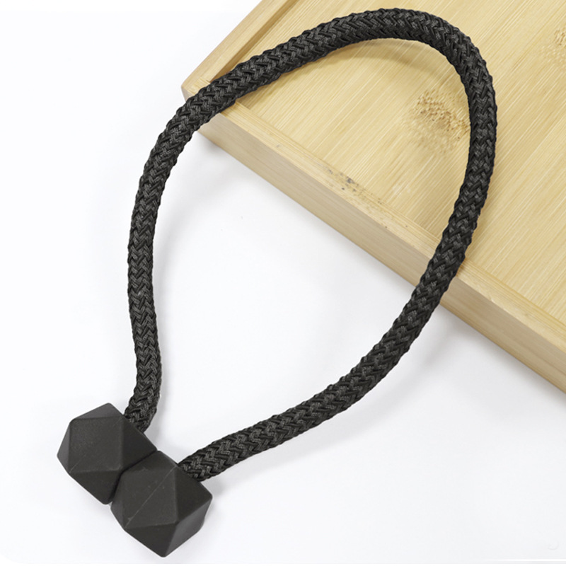Magnetic Curtain Tiebacks Thicker Twist Rope Decorative