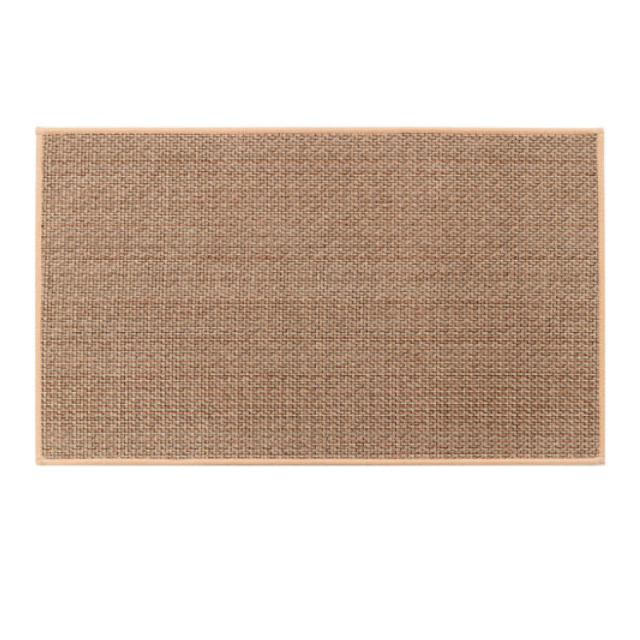 Boho Braided Rug Rubber Backing Anti-Slip Durable Fade Resistant