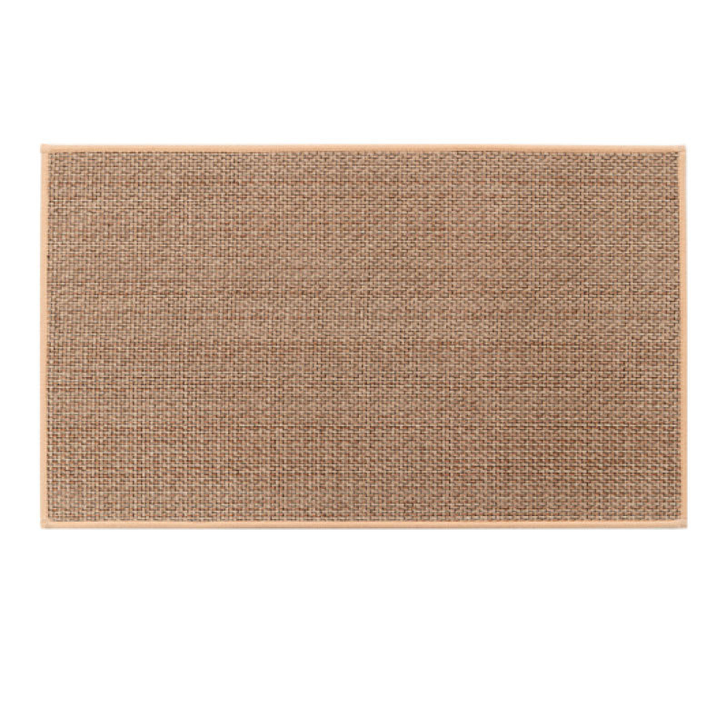 Boho Braided Rug Rubber Backing Anti-Slip Durable Fade Resistant