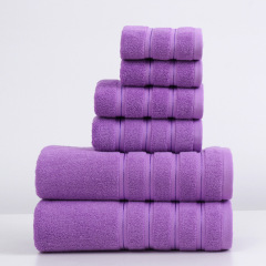 100% Cotton Large Bath Towel Hand Towel Set 3 Sizes Super Absorbent