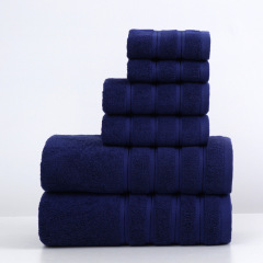 100% Cotton Large Bath Towel Hand Towel Set 3 Sizes Super Absorbent
