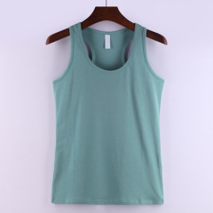 Women Cotton Plus Sleeveless Shirts Tank Top