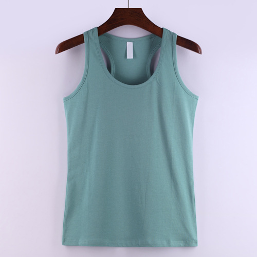 Women Cotton Plus Sleeveless Shirts Tank Top