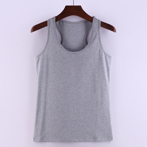 Women Cotton Plus Sleeveless Shirts Tank Top