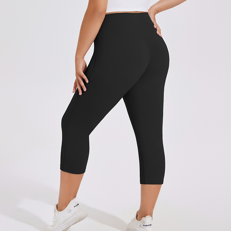 Women Plus Size Leggings Stretchy Tummy Control High Waist Yoga Pants