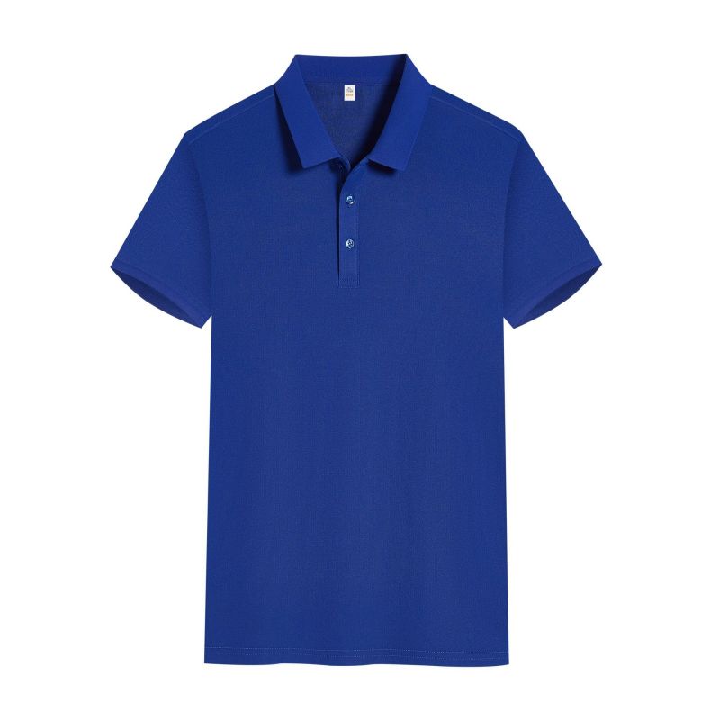 Men Women Polo Shirt Solid Color Breathable Customize Logo