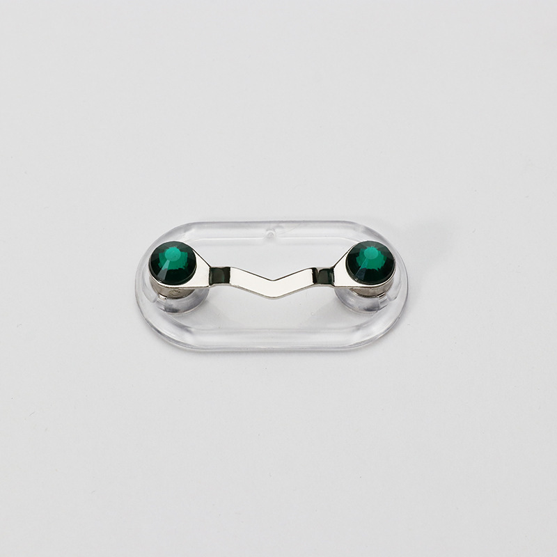 Magnetic Eyeglass Holder Pins for Clothes Shirt Magnet Badge Holder