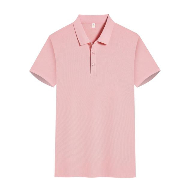 Men Women Polo Shirt Solid Color Breathable Customize Logo
