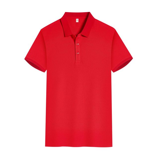 Men Women Polo Shirt Solid Color Breathable Customize Logo