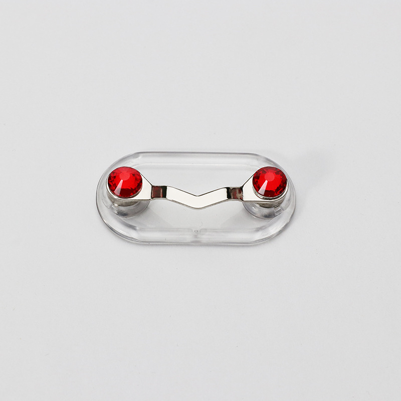 Magnetic Eyeglass Holder Pins for Clothes Shirt Magnet Badge Holder