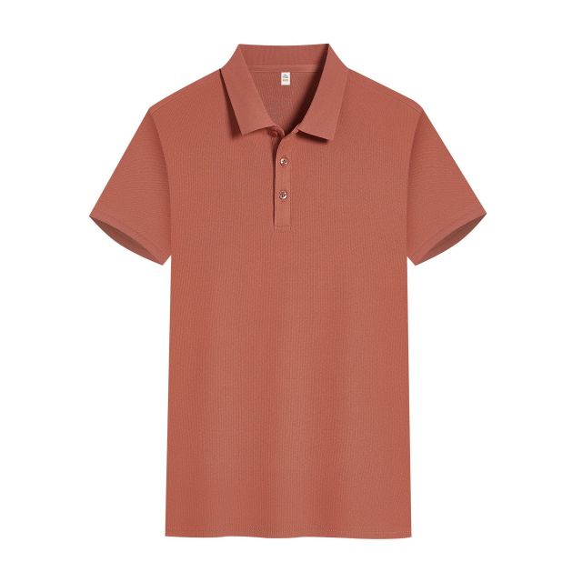 Men Women Polo Shirt Solid Color Breathable Customize Logo