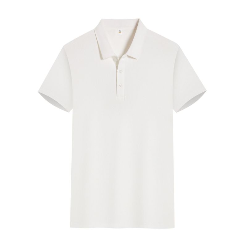 Men Women Polo Shirt Solid Color Breathable Customize Logo