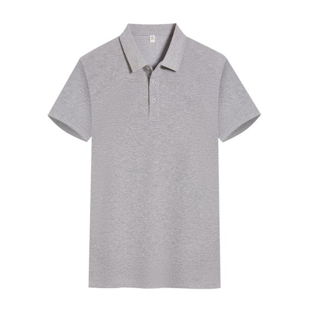 Men Women Polo Shirt Solid Color Breathable Customize Logo