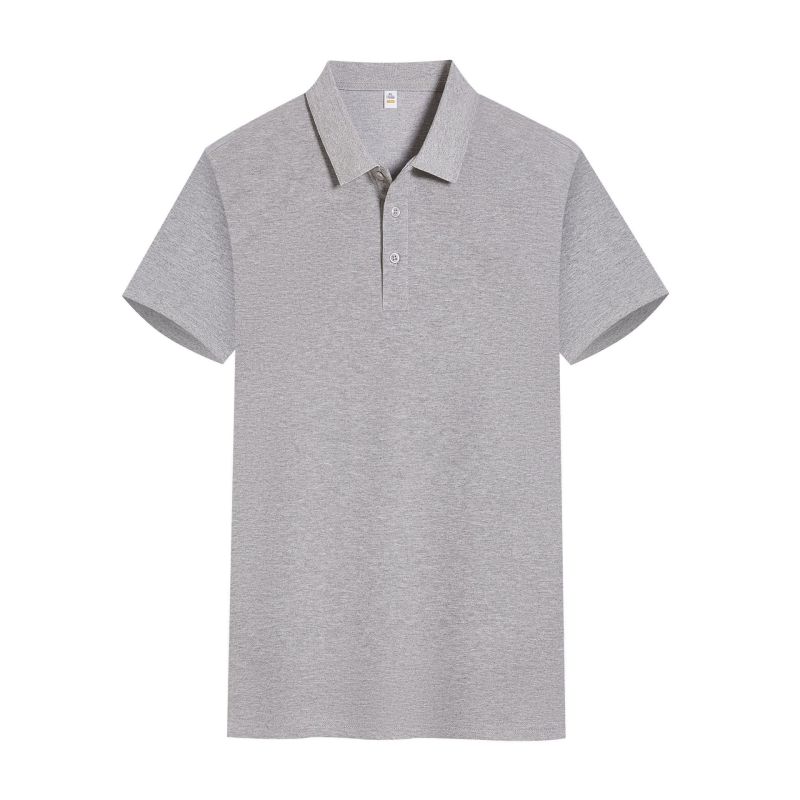 Men Women Polo Shirt Solid Color Breathable Customize Logo