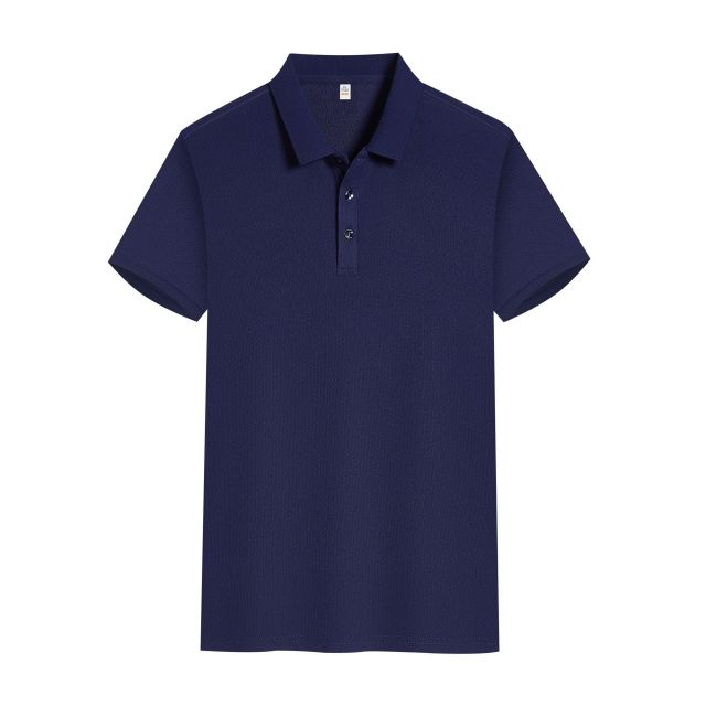 Men Women Polo Shirt Solid Color Breathable Customize Logo