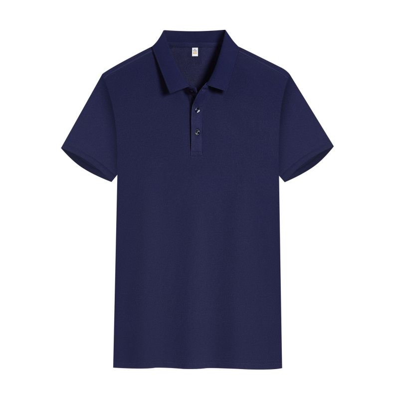 Men Women Polo Shirt Solid Color Breathable Customize Logo
