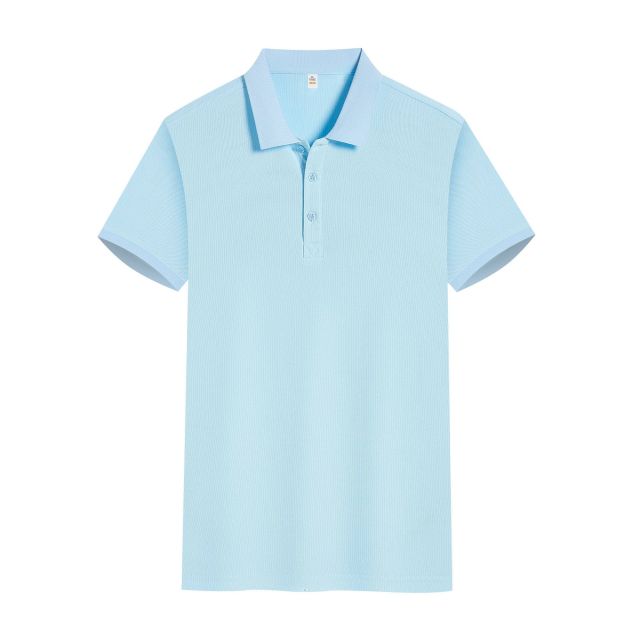 Men Women Polo Shirt Solid Color Breathable Customize Logo