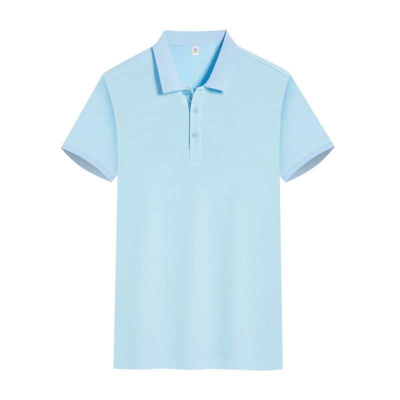 Men Women Polo Shirt Solid Color Breathable Customize Logo