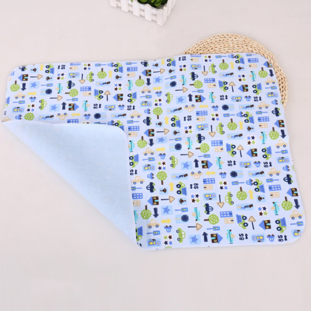 Baby Infant Waterproof Cotton Changing Pads Washable Resuable Diapers Liners Mats