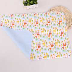 Baby Infant Waterproof Cotton Changing Pads Washable Resuable Diapers Liners Mats