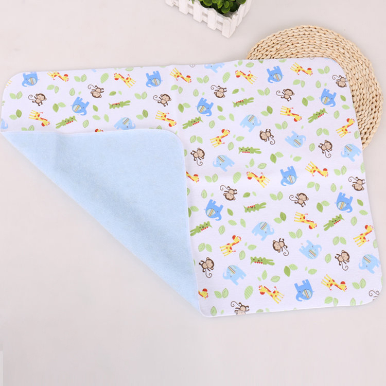 Baby Infant Waterproof Cotton Changing Pads Washable Resuable Diapers Liners Mats