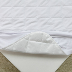 Waterproof Crib Mattress Protector Fitted Sheet Quilted Pad Cover