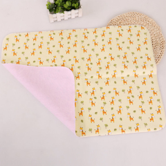Baby Infant Waterproof Cotton Changing Pads Washable Resuable Diapers Liners Mats