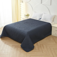 Single-line lattice fog blue